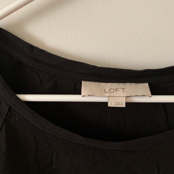 Loft Peplum Tee - Picture 2 of 3